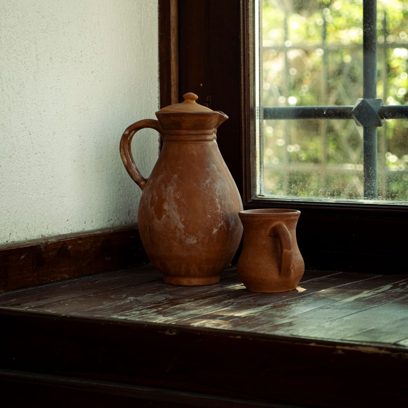 Thyme Honey Pot